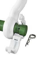 P-5365 Green Pin Locking Clamp ROV Shackles Product Render 6